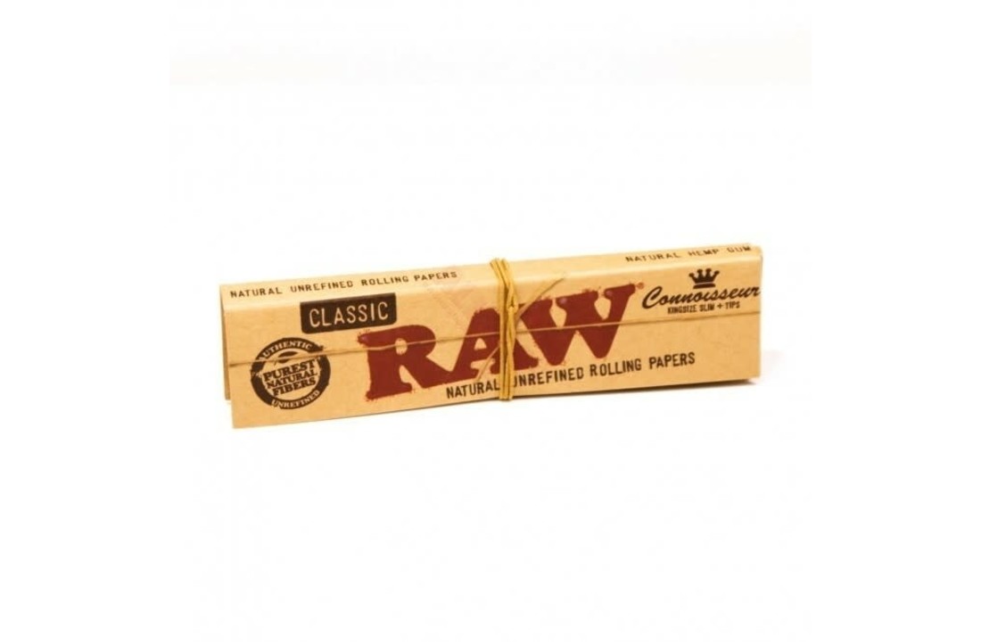 RAW Connoisseur - Kingsize Slim + Tips