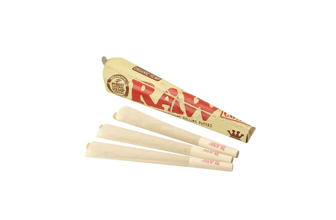 RAW Organic Cone - Kingsize - 3 Cones