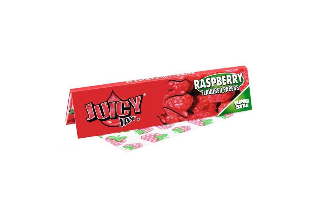 Juicy Jays Raspberry - Kingsize Slim