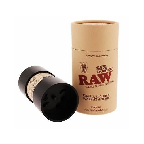 RAW Six Shooter Cone Filler Fill 6 Cones Effortlessly Stonedoos