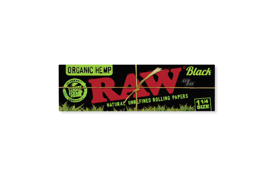 RAW Black Organic - 1 1/4