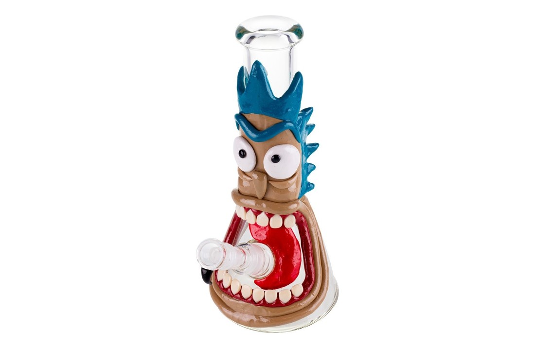 Rick & Morty Glass Bong Rick - 18.8 mm