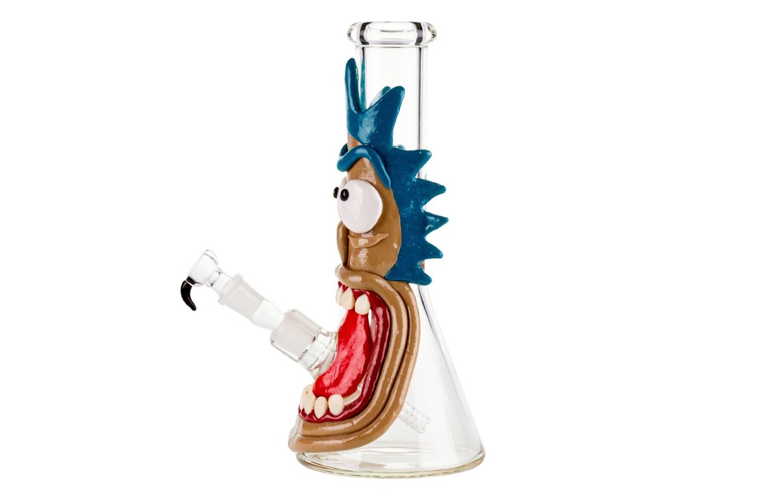 Rick & Morty Glass Bong Rick - 18.8 mm