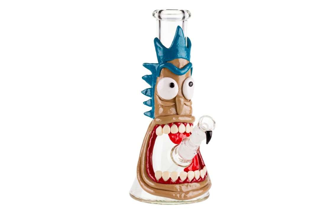 Rick & Morty Glass Bong Rick - 18.8 mm