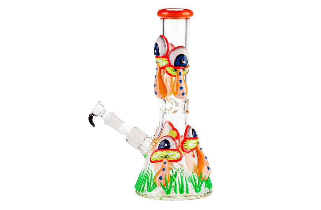 Mushroom Monster Glass Bong - 18.8 mm