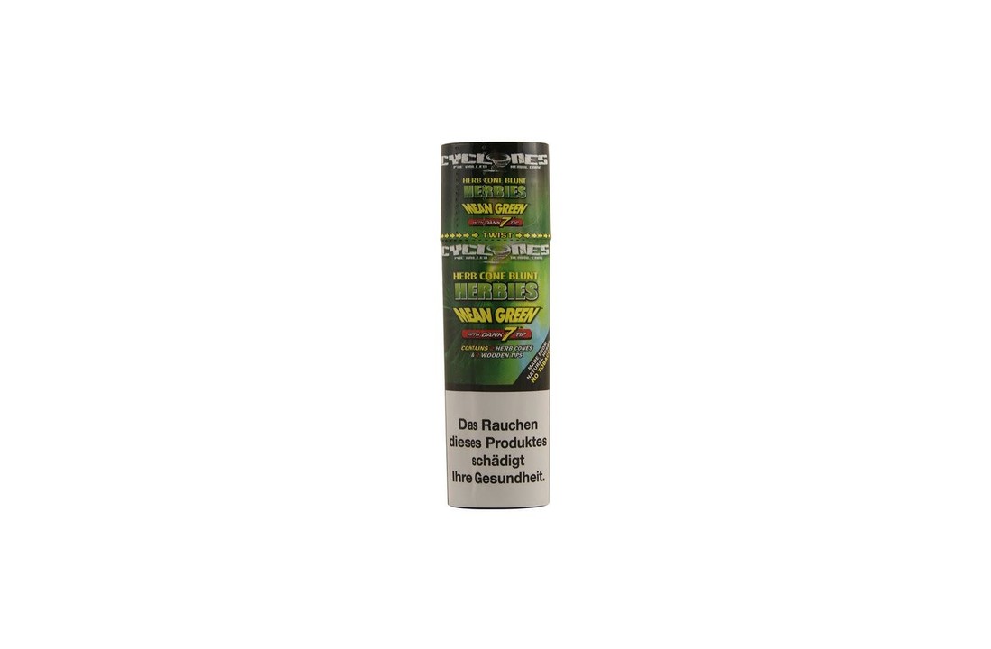 Cyclones Herbies - 2 Herbal Cones + Dank 7 Tip