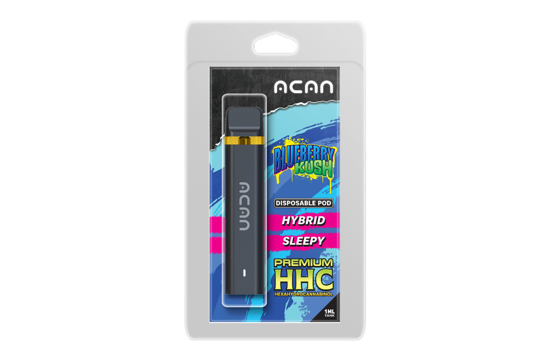 ACAN Gold Premium HHC Vape Blueberry Kush - 1ml