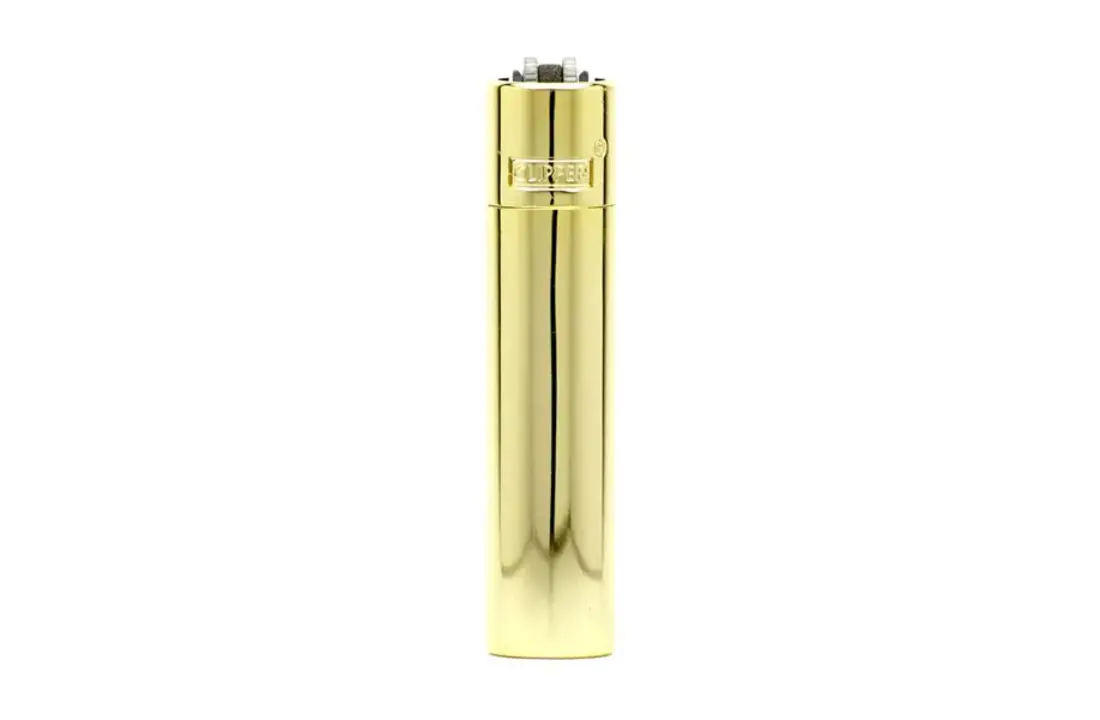 Clipper Metall Gold + Etui