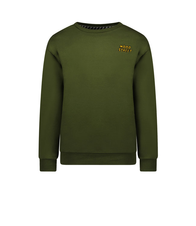 Moodstreet Jongens sweater - Ever groen