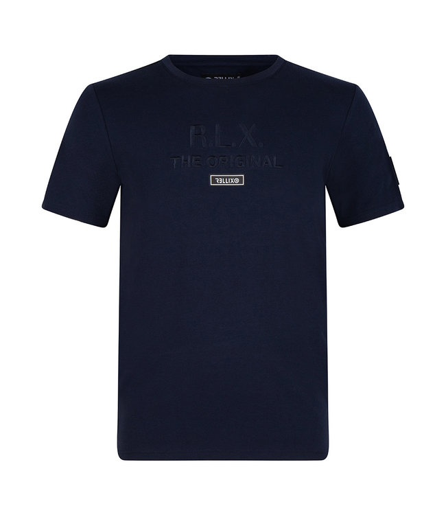 Rellix Jongens t-shirt - Navy blauw