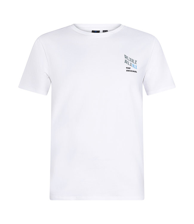Rellix Jongens t-shirt print - Wit