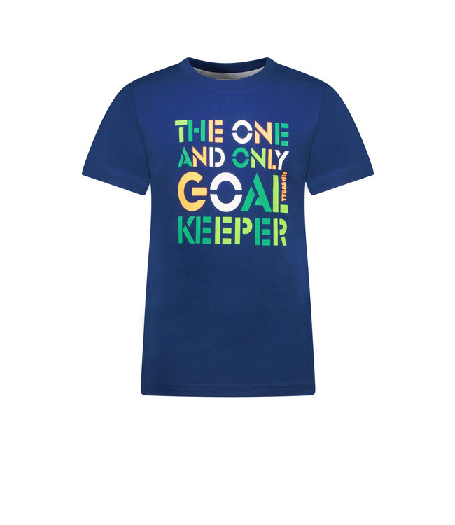 Tygo & Vito Jongens t-shirt goal keeper - Sporty blauw
