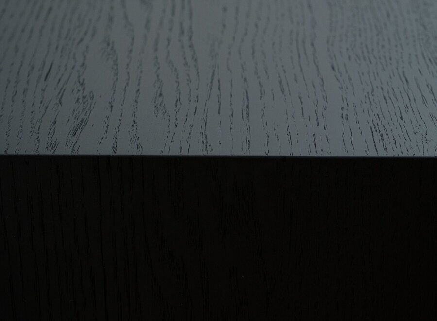 Tv meubel met 4 kleppen in eiken (kleur naar keuze)