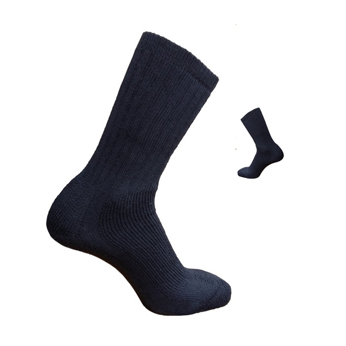 Gedragen Dwaal Moeras Dikke thermo sokken met badstof voering van merino wol S25 - sokkenzaak.nl