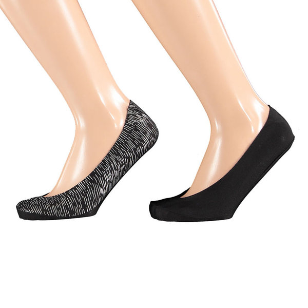 Sarlini Sarlini Dames Kousenvoetjes 2-Pack