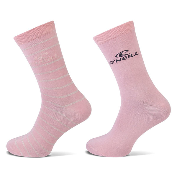 O'Neill Nette roze damessokken 2-pack