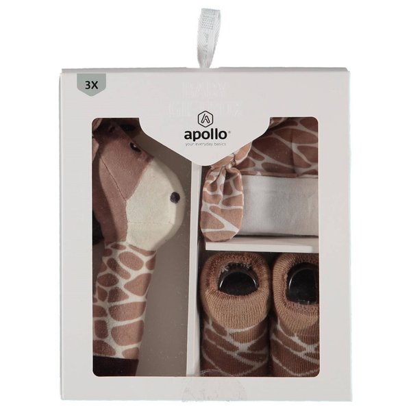 Apollo Apollo Baby GiftBox Giraffe 3-Items