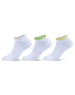Teckel Dames Sneakersokken met Lurex Top