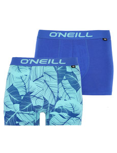 O'Neill Heren Boxershort Palm & Effen 2-Pack