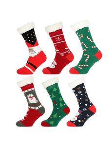 Basset Kerst Huissokken met Antislip