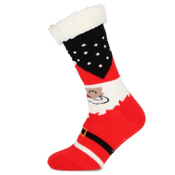 Basset Basset Kerst Huissokken met Antislip en Zachte Voering