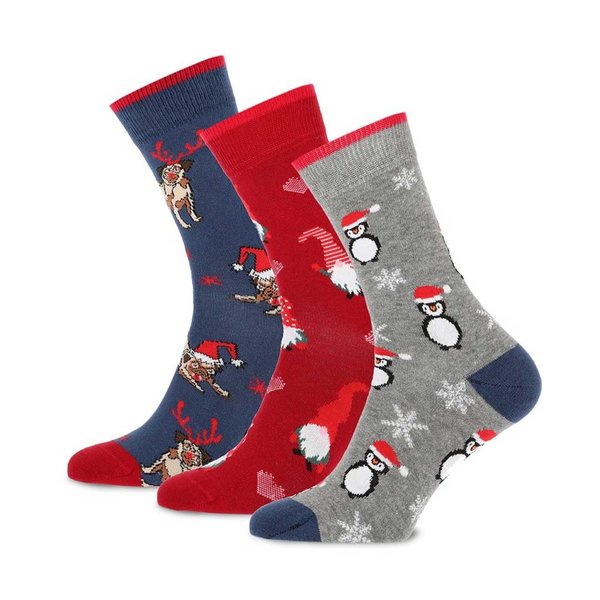 Teckel Teckel Winterse Damessokken 3-Pack