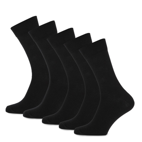 Primair socks Primair Socks Effen Heren Sokken Gerecycled Katoen 5-Pack