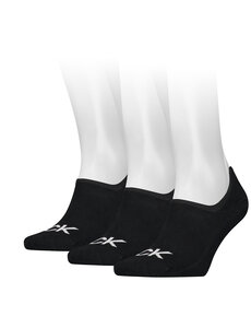 Calvin Klein Lage Footies Heren 3-Pack