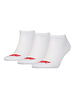 Levi's Batwing Sneakersokken Gerecycled Katoen 3-Pack