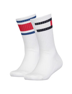 Tommy Hilfiger Flag Kinder Sportsokken 2-Pack