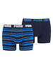 Puma Gestreepte Heren Boxershort 2-Pack