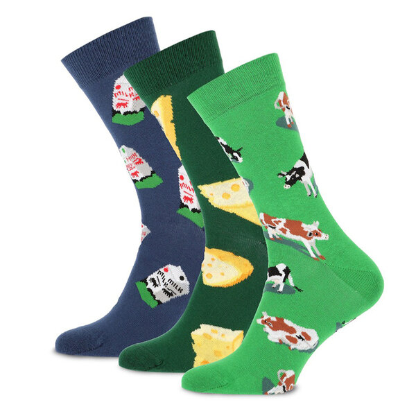 Teckel Teckel Herensokken met Dierenprint 3-Pack