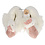 Apollo Apollo Zachte Zwaan / Flamingo Pantoffels Dames Home