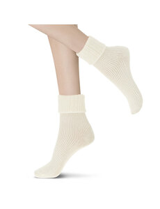 Oroblu Sok met Kabel-Patroon van Cashmere en Wol