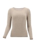 Oroblu Dames Perfect Line Cashmere T-Shirt met Lange Mouwen