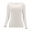Oroblu Oroblù Perfect Line Cashmere en Modal T-Shirt met Lange Mouwen