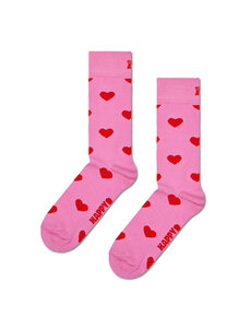 Happy Socks Happy Socks - Heart Sokken Roze