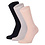 Apollo Apollo Dames Kabelsokken Bamboe 3-Pack