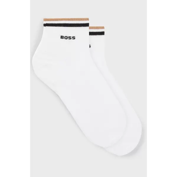 Hugo Boss Hugo Boss Stripe Quarter 2-pack