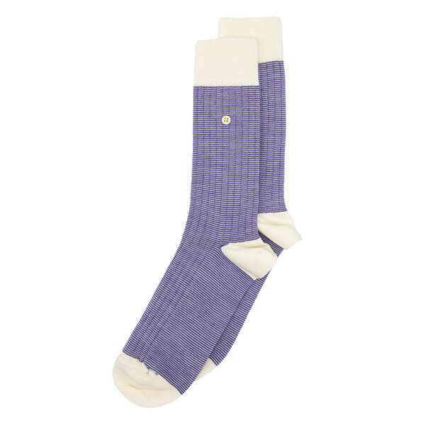Alfredo Gonzales Alfredo Gonzales Gestreepte Merino Sokken Unisex