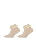 Yellow Moon Sokken met kanten boord 2-pack