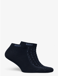 Hugo Boss Hugo Boss - Logo Bamboe Sokken 2-pack