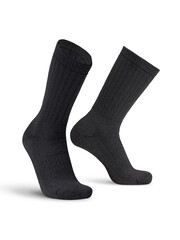 NORDIC Socks 2 Paar, Premium 70% Merinowol, Thermische Kniekousen voor Mannen & Vrouwen, Wintersokken, Warme Sokken (L, Earth