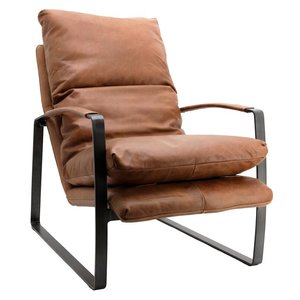 Fauteuil Harrison cognac