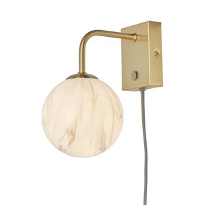 It's about RoMi wandlamp Carrara goud