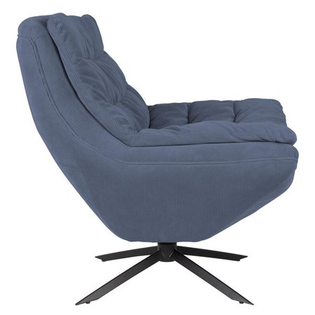 Dutchbone Dutchbone draaifauteuil Vince Blue FR