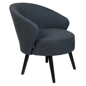 Dutchbone fauteuil Waldo Blue