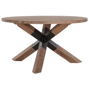 Eettafel Medan rond 140 cm