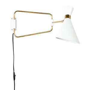 Zuiver wandlamp Shady White