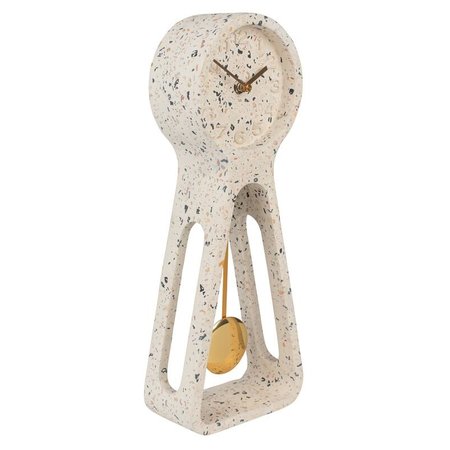 Zuiver Zuiver klok Pendulum Time Terrazzo White